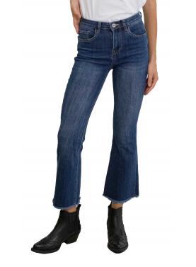 Jeans sfrangiato alla caviglia "Fabi"